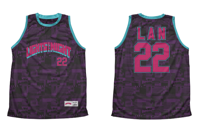 2022 LAN Basketball Jersey