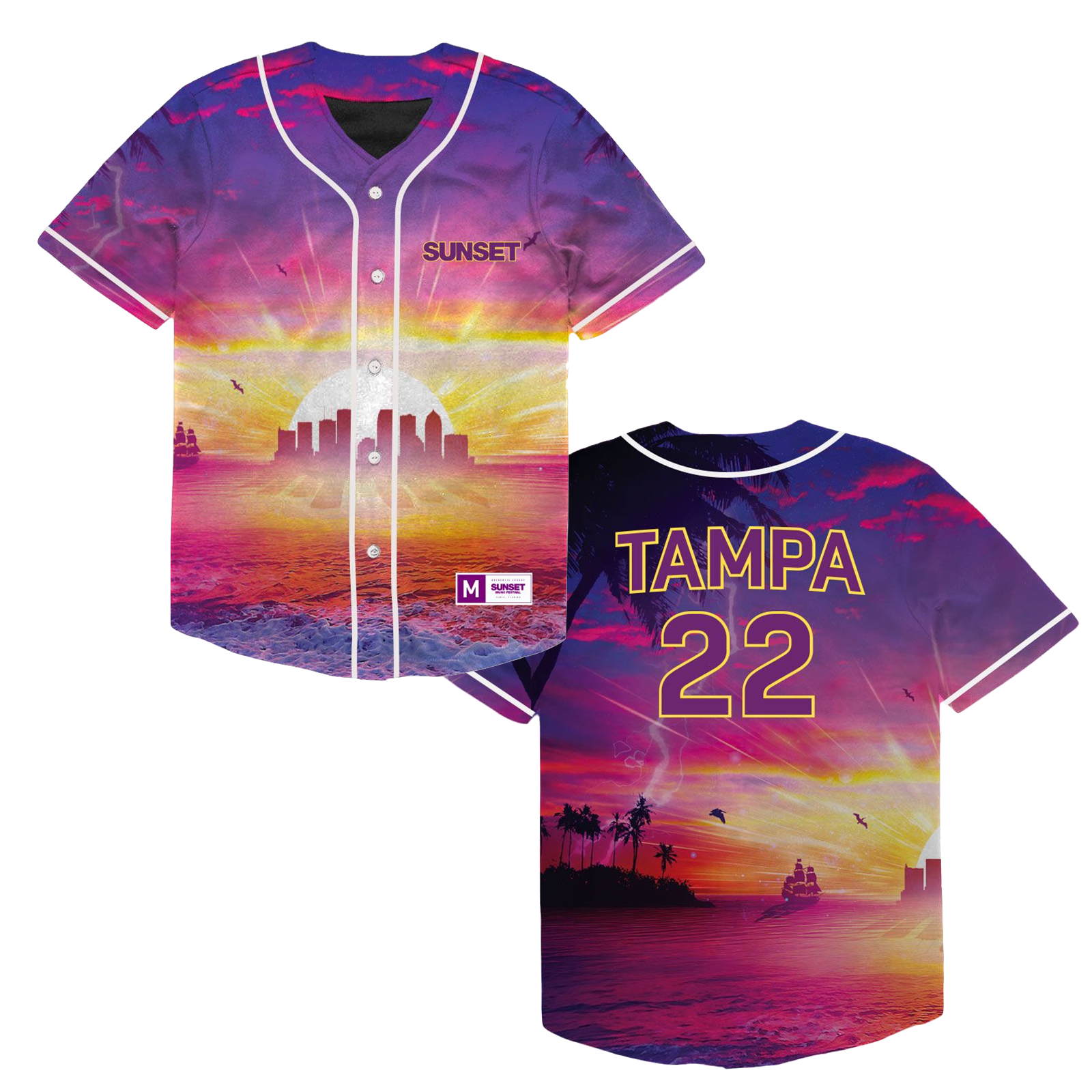 2022 Sunset Baseball Jersey – DDP Merch