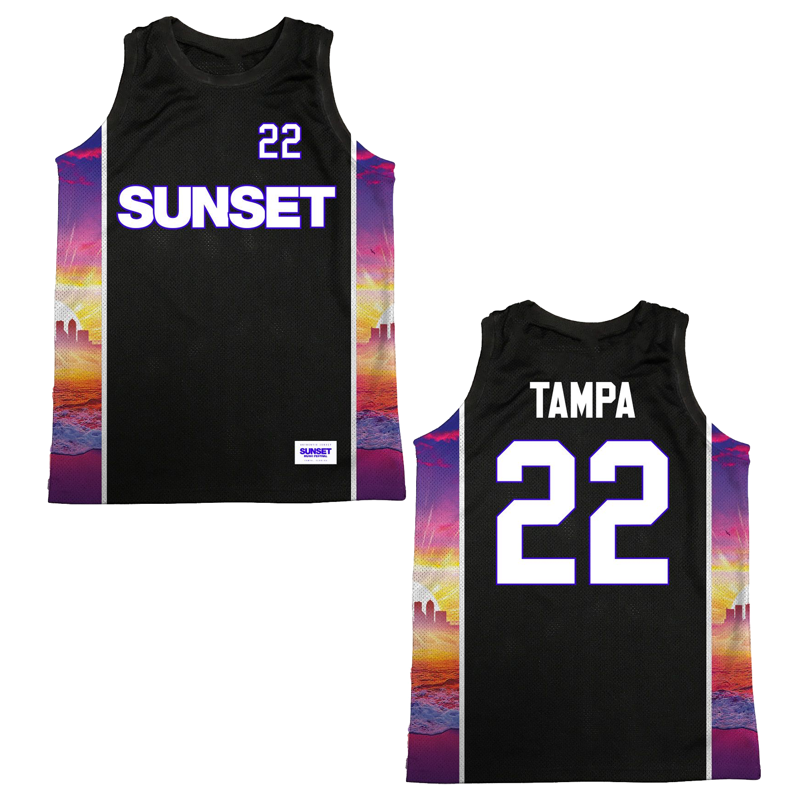Sunset 2022 Basketball Jersey – DDP Merch