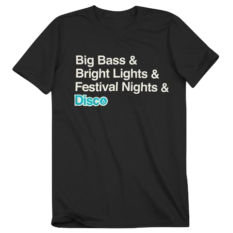 DDP Bass Lights Nights Disco T-Shirts