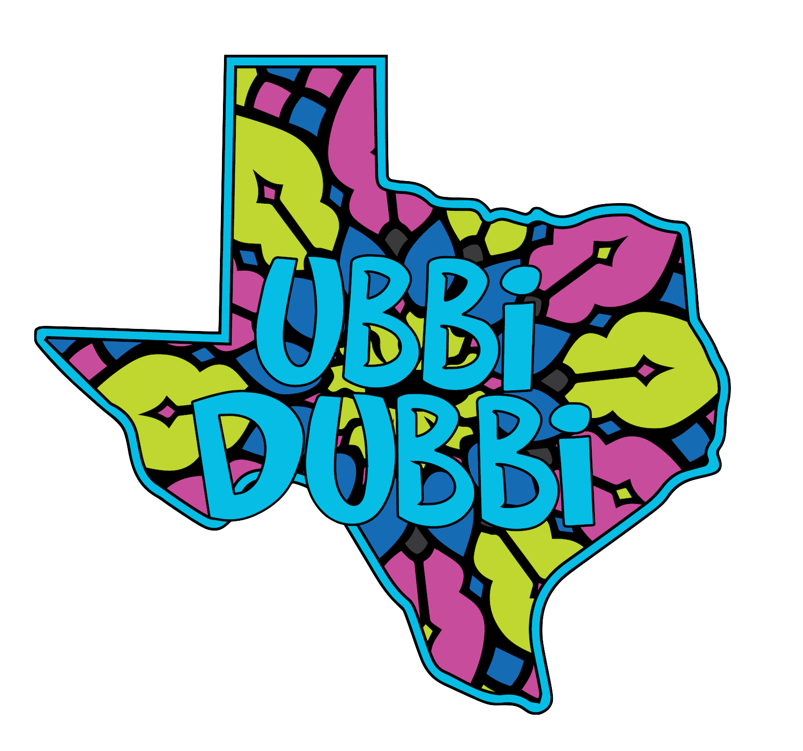Ubbi Dubbi Texas Spinner Pin DDP Merch