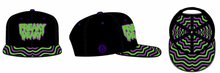 Load image into Gallery viewer, Freaky Deaky Hypnotic Snapback Hat
