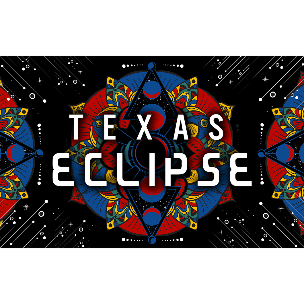 Texas Eclipse Flag