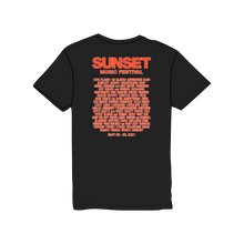 Load image into Gallery viewer, Sunset 2021 Lineup Tee
