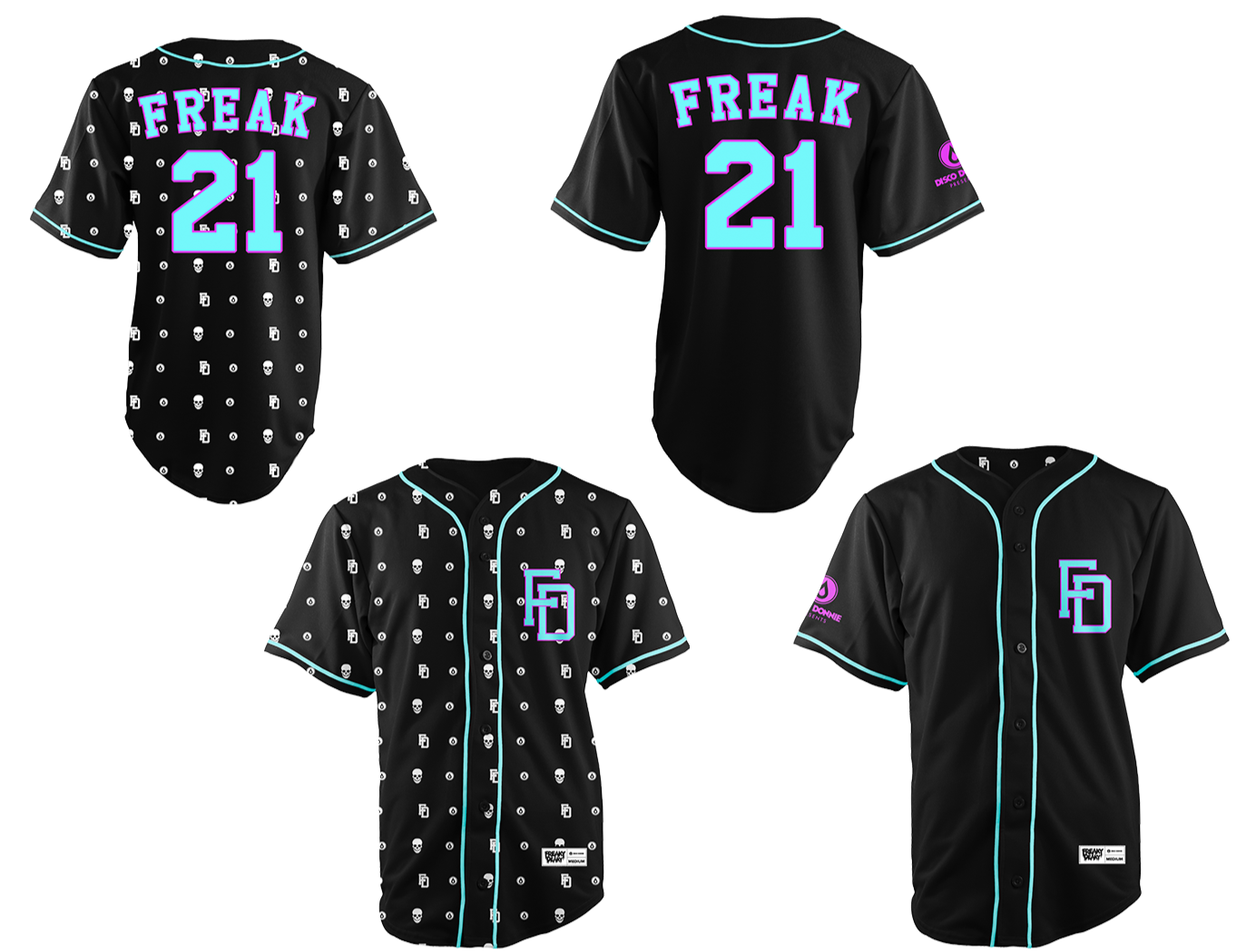 Freaky Deaky 2021 Reversible Baseball Jersey – DDP Merch